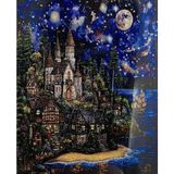 Yapışan Boncuk Mozaik Tablo 40 * 50 cm XQC87413