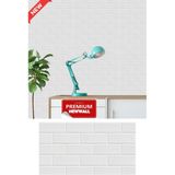 Yapışkanlı 3D Esnek Sünger Duvar Kaplama Kağıdı Paneli Salon Ofis Ev Tv Arkası 1 Adet 70X38 cm NW17 - 70 x 38 cm