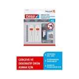 Yapışkanlı Askı - Çivi, İz Bırakmadan Sökülebilir, Duvar Ve Duvar Kağıdı İçin, 1 Kg X 2 Adet Diğer