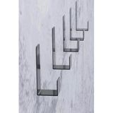 Yapışkanlı Askılık Kapı Arkası Bornoz Askılığı Yapışkanlı Mutfak Banyo Askılığı Havlu Askılığı Elbise Askılığı 5'Li Set 3M Yapışkanlı Tasarım Mt78s
