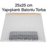 Yapışkanlı Balonlu Torba (25x25 cm)-100 adet