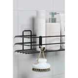 Yapışkanlı Banyo Rafı Duş Şampuanlık Duvar Düzenleyici Organizer