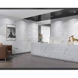 Yapışkanlı Beyaz Mermer Desen 1 Adet 30x60 cm Zemin Yer Duvar Döşeme Paneli