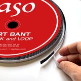 Yapışkanlı Cırt Bant Seti 25 Metre (25m Dişi + 25m Erkek) – Yüksek Güçlü Yapışkanlı Hook Loop Şerit Bant Siyah (Siyah, 1 cm)