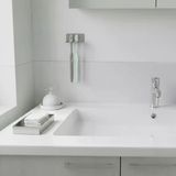 Yapışkanlı Diş Fırçalık Paslanmaz Çelik | Rehome