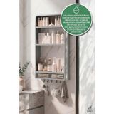 Yapışkanlı Duvar Rafı Organizer Banyo Mutfak Düzenleyici Şampuanlık Havluluk Çok Amaçlı