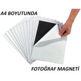 Yapişkanli Fotoğraf Magneti, 20Cm X 25Cm Tabaka Magnet Miknatis