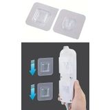 Yapışkanlı Geçmeli Klips Eşya Tablo Resim Duvar Banyo Sabitleme Askısı Tutucu Askı Kancası 5 Çift
