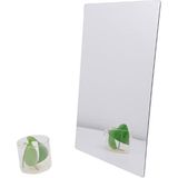Yapışkanlı Gümüş Pleksi Ayna Pleksi Gümüş Ayna Pleksi 10 x 30CM