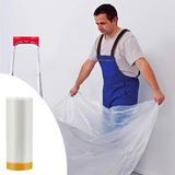 Yapışkanlı Hışır Örtü 280CM x 15M - Eşya Koruma