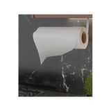 Yapışkanlı Kağıt Havluluk - Banyo İçin Pratik Askılık Ve Peçetelik, 3M Yapışkanlı