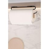 Yapışkanlı Kağıt Havluluk Kağıt Havlu Askısı Tutacağı Metal Banyo Mutfak Havluluğu Moder - Çok Renkli - 1 Adet