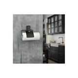 Yapışkanlı Kağıt Rulo Havluluk Peçetelik Havlu Kağıtlık Mat Siyah Banyo Mutfak Düzenleyici