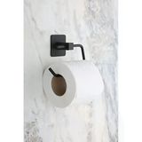 Yapışkanlı Kare Tuvalet Kağıtlığı, Wc Kağıdı Askısı, Siyah