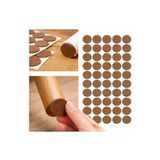 Yapışkanlı Keçe Ped, Kahverengi, Yuvarlak, Sandalye Koltuk Ayağı için, Zemin Koruma, Gürültü Önleme (20mm)