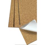Yapışkanlı Mantar Levha 2mm 20X30CM, 2'li Paket, Krem Renk - Seçenek 1