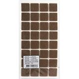 Yapışkanlı Masa Sandalye Keçesi Zemin Koruyucu Keçe 1 Paket (25mm x 25mm)