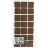 Yapışkanlı Masa Sandalye Keçesi Zemin Koruyucu Keçe 1 Paket (30mm x 30mm)