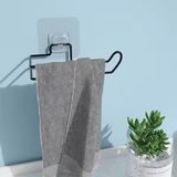 Yapışkanlı Metal Kağıt Havluluk & Wc Kağıtlığı – Deliksiz, Mat Siyah, Paslanmaz Çelik, Duvara Monte, Şık ve Dayanıklı, Mutfak ve Banyo Için Pratik Kullanım (Wc Kağıtlığı) - Option-1