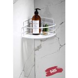 Yapiskanli Omur Boyu Paslanmaz Kristal Ayarlanabilir Raf Banyo Duzenleyici Sampuanlik Lk-01 Bb