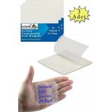 Yapışkanlı Şeffaf Not Kağıdı 50 Yaprak 3 Paket Kare Transparan Postit 75X75mm Yarı Saydam İşaretleyici Aydınger Not