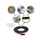 Yapışkanlı Şerit Mıknatıs Magnet, Genişlik 1,2 Cm - 5 Metre