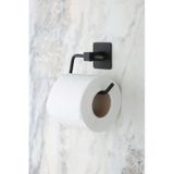 Yapışkanlı Siyah Tuvalet Kağıdı Tutacağı/tuvalet Wc Kağıtlık Siyah