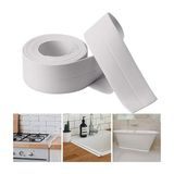 Yapışkanlı Sızdırmazlık Bandı – Beyaz Pvc, Su Geçirmez, 3,8 cm x 3,2 M, Mutfak, Banyo, Kü