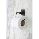 Yapışkanlı Tuvalet Kağıdı Askısı,Siyah, Metal,Tuvalet kağıdı tutucu (Wc.K.Tutucu)
