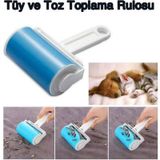 Yapışkanlı Tüy Kıl Toz Toplama Rulosu Yıkanabilir Toplayıcı Rulo