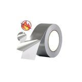Yapışkanlı Yanmaz Alüminyum Folyo Bant 48Mm X 20 Metre (Aspiratör