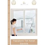 #Yapışkanlısineklik Pratik Pencere Tülü Haşere Kovucu Dayanıklı İnce Gözenekli Yapışkanlı Tek Kanat Sineklik