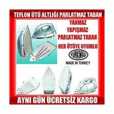 Yapışmaz Parlatmaz Teflon Ütü Altlığı Tüm Ütülere Uyumlu Yaylı Ütü Tabanı K76YT6