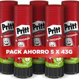 yapıştırıcılar çubuk Pritt 43 G, 4 + 1 hediye