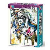 Yappuzz Renkli Hüzün 500 Parça Puzzle