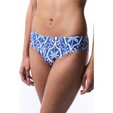 Yaprak Desenli Island Bikini Altı - Renkli - 44