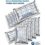 Yaprak Jel Içerikli 300ML Torba Buz Aküsü 10'lu - 300 ml