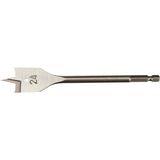 Yaprak Tip Ahşap Matkap Ucu 20X405MM - Hex Saplı - Renkli