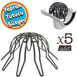 Yaprak Tutucu Ahtapot Oluk Gideri Pislik Tutucu Ahtapot Yaprak Tutucu Ø70-100 Lük Pimaş Için 5 Adet