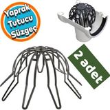 Yaprak Tutucu Ahtapot Oluk Gideri Pislik Tutucu Ahtapot Yaprak Tutucu Ø70-100 Pimaş Boru Süzgeç 2 Adet