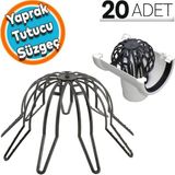 Yaprak Tutucu Ahtapot Oluk Gideri Pislik Tutucu Q70-Q100 Lük Pimaş Için 20 Adet