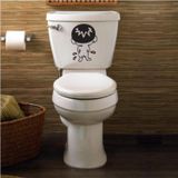 Yaramaz Çocuk Klozet Kapak Banyo Wc Sticker 2