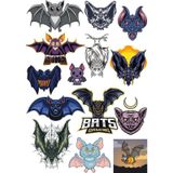 Yarasa Sticker Set 15 Parça Telefon, Tablet, Defter, Laptop Sticker