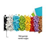 Yaratıcı Yapım ve Oyun Kutusu 11044 – 5 Yaş ve Üzeri Kız ve Erkek Çocuklar Için Yılbaşı Hediyesi Fikri, Inşa Edilebilir Ev, Köpek, Bulut ve Gökkuşağı Içeren Oyuncak Yapım Seti (750 Parça) - standart