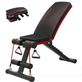 Yardımcı fitness dambıl tezgahı Spor Salonu Ağırlık Tezgahı presi Katlanabilir Sit-Ups Fitness Ekipmanları, Fonksiyon Dambıl Taburesi, Üniseks Karın Kas Plakası Egzersiz Yardımı Karın Egzersiz Tezgahı
