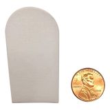 Yardware etcetera Masa Oyunu Parçaları - 50'li Paket - Boş 2,54 x 5,08 cm Dikdörtgen Mezar Taşı Kalıp Jeton Kartları Tahta Oyun Çini Tezgah İşaretleyiciler Kendin Yap D & D