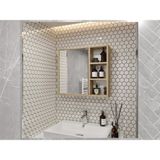 Yare Aynalı Lefkas Banyo Dolabı 65'