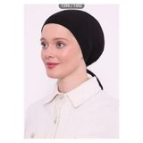 Yare LAVENDER Silikonlu Dikişsiz Penye Bone - Siyah