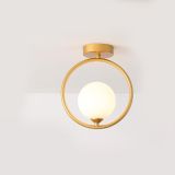 Yaren Cember Avize, Beyaz Camlı, Eskitme Gold Kasalı
