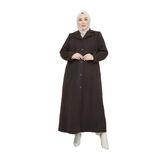 YAREN KADIN KIŞLIK KAŞE MANTO kahve